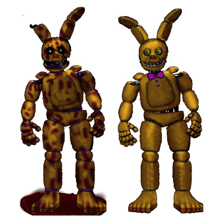 freetoedit Fixed springtrap v.3 and image by @vexinglistfoxy.