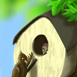 oldrawing reposted wdpbirdhouse